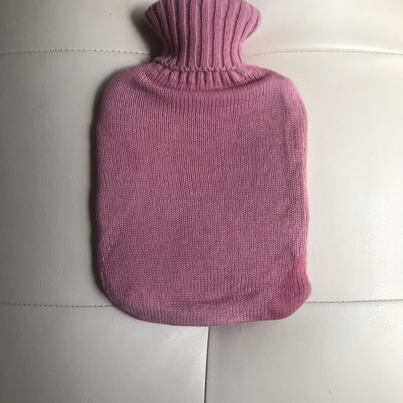 Cable Knit Hot Water Bottle Cover for Warmth and/or Pain Relief - Picture 3 of 3